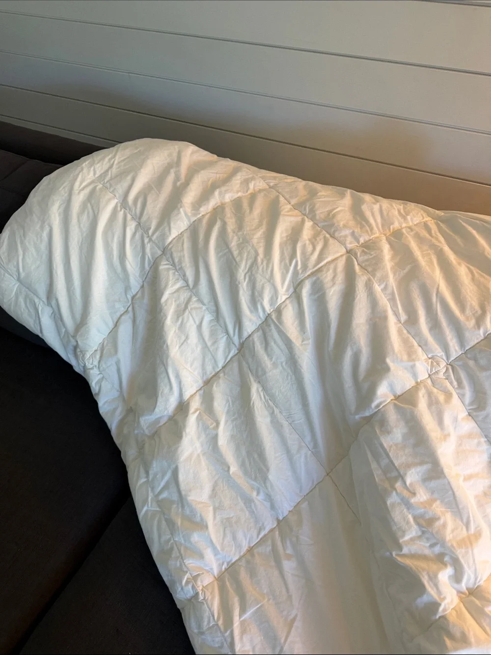 Pottery Barn Kids White Quilted Duvet Insert